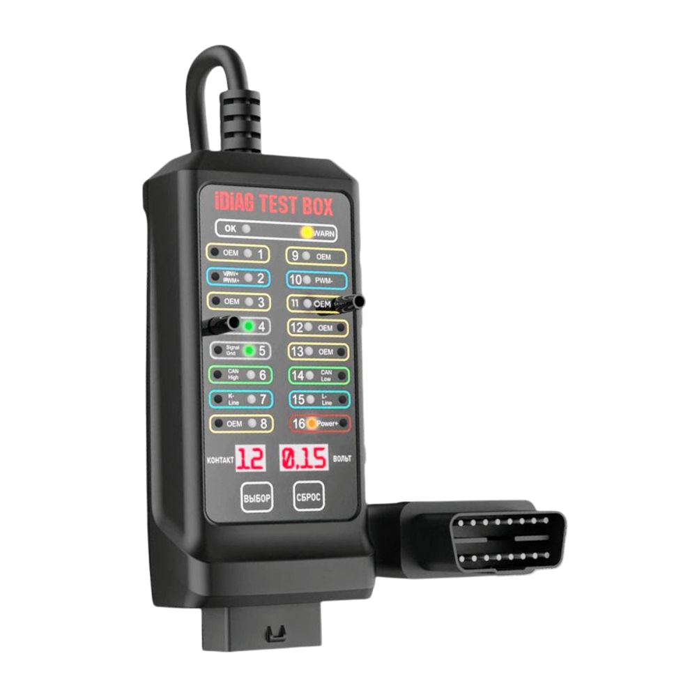 IDIAG Test Box - защита разъема OBD2